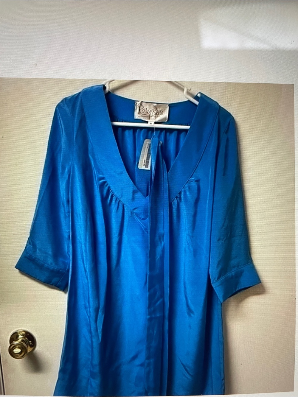 Rory Beca  Womens 100% Silk Tunic